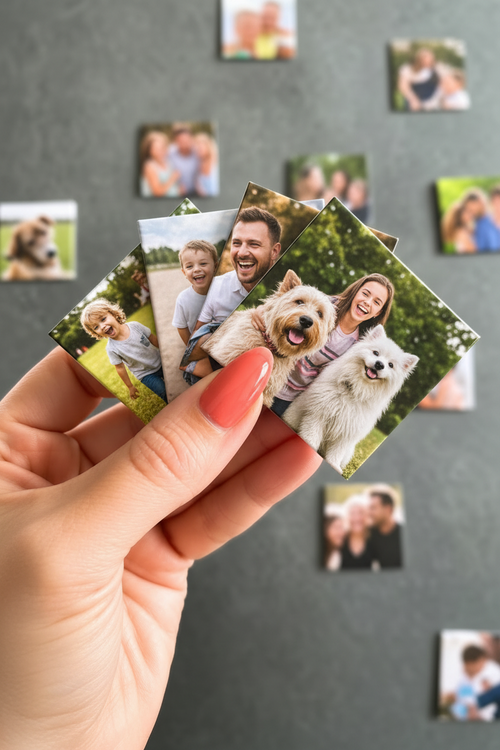 Square Photo Magnets (2 × 2)